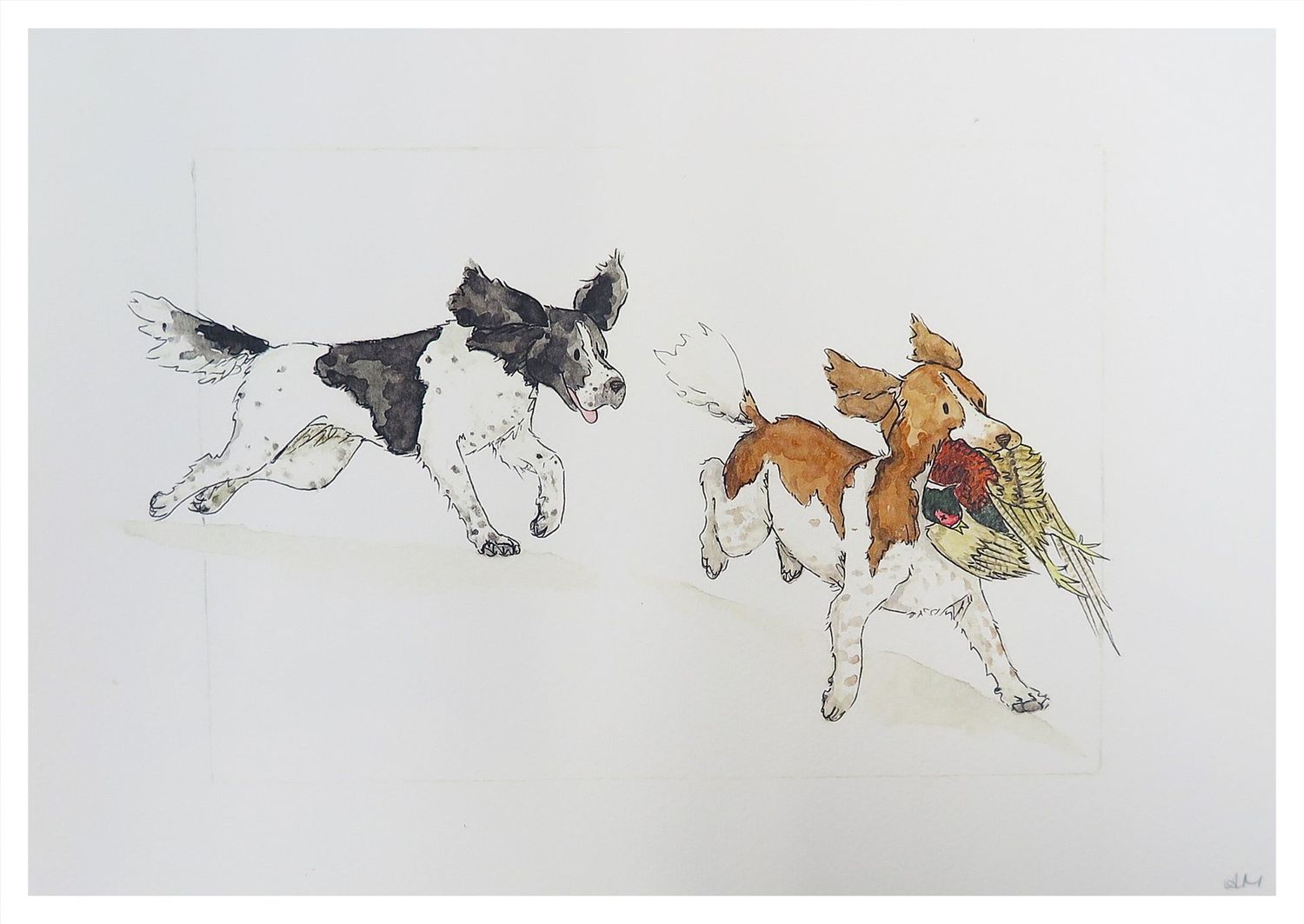 Signed, Original Print ~ 'Spanners'