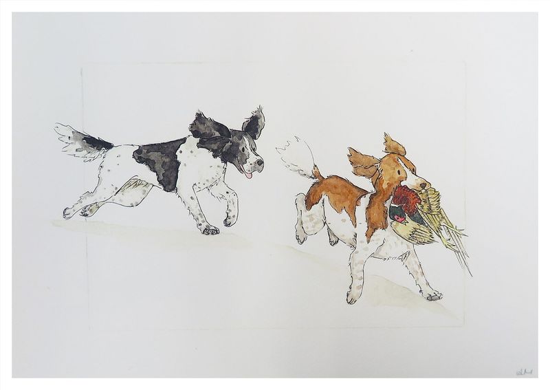 Signed, Original Print ~ 'Spanners'
