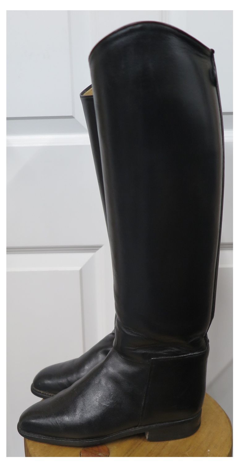 Size 4.5, Cavallo, Black Leather Boots