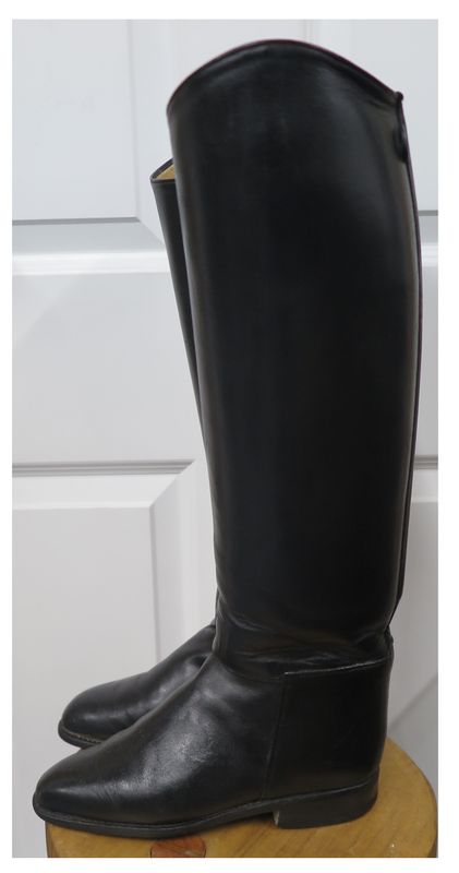 Size 4.5, Cavallo, Black Leather Boots
