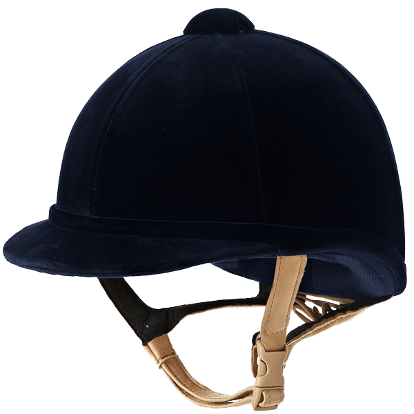 *Charles Owen Hampton (up to 55cm), Size: 55, Colour: Navy