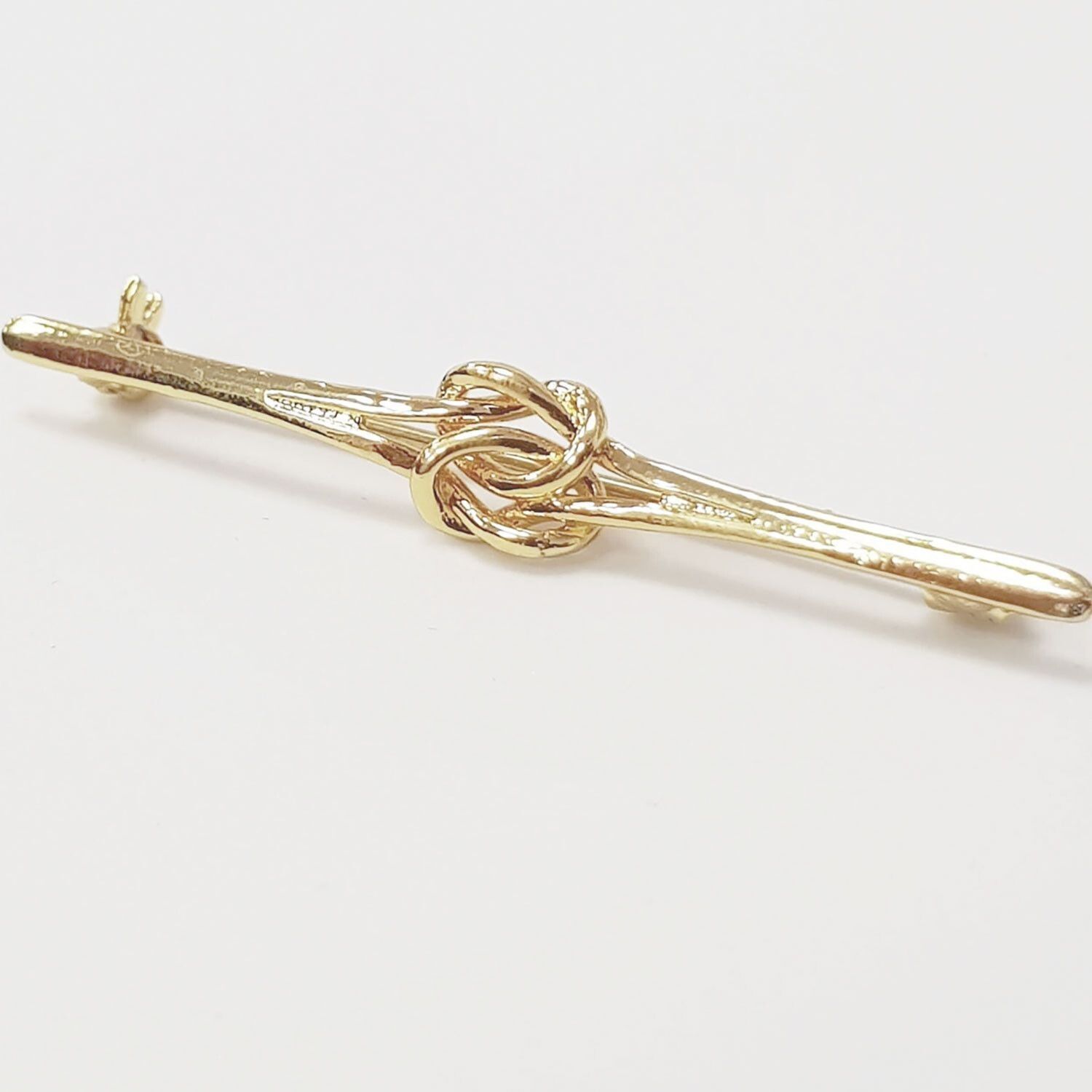 *Knot Stock Pins, Colour: Gold