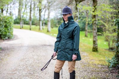 Ladies "Classic" RI-DRY Waterproof Hunter Coats, Size: 38", Colour: Green