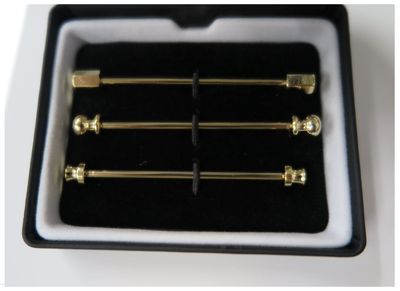 Trio of Collar Pins