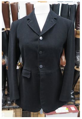 Ladies 34", Black Hunt Coat