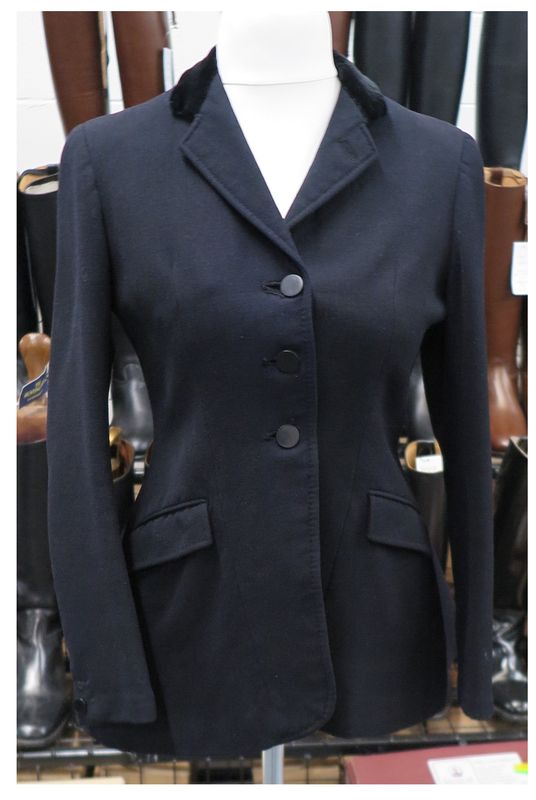 Ladies 34" Bernard Weatherill, Black Hunt Coat