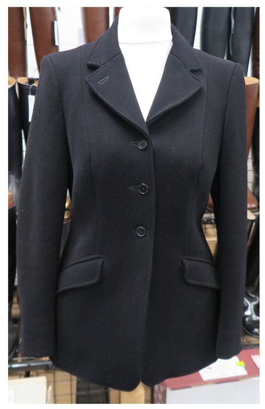 Ladies 36" Harry Hall, Black Hunt Coat