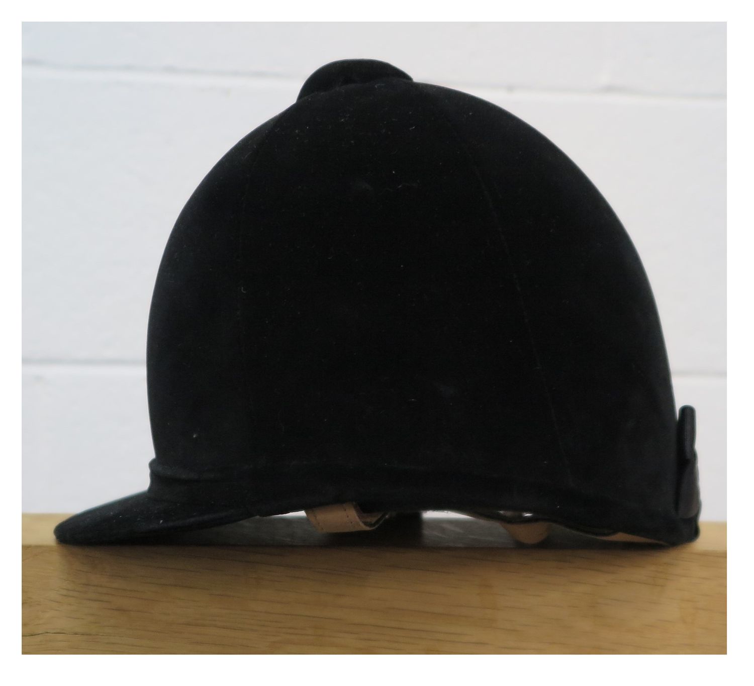 56cm Lock & Co, Black Hunt Cap