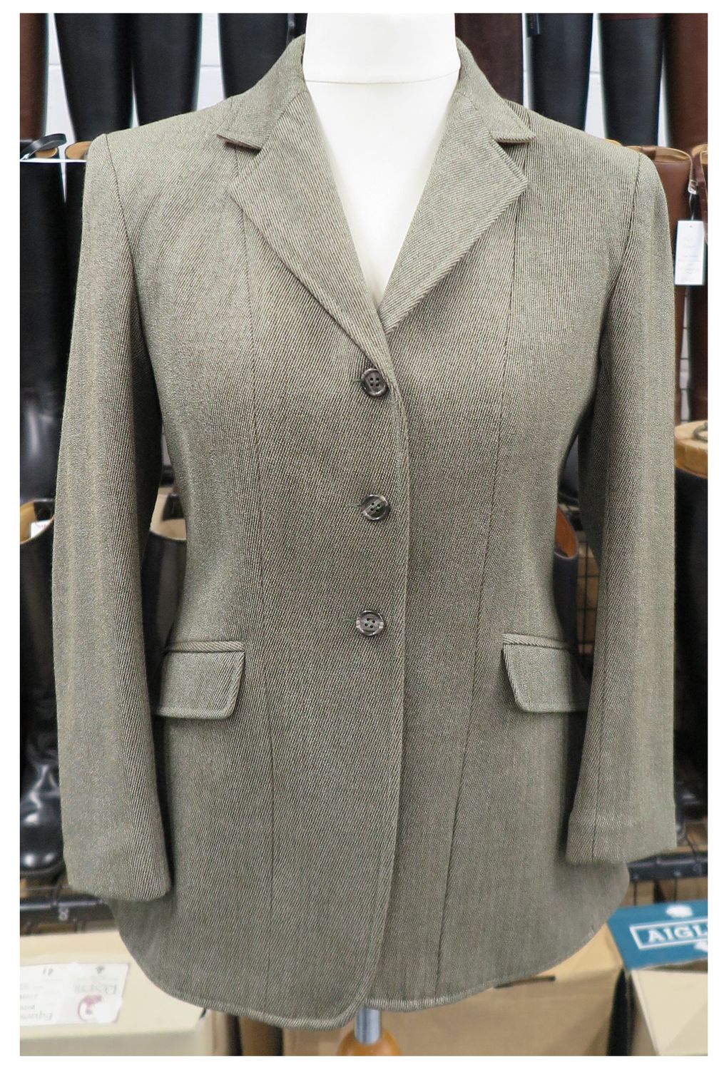 Ladies 36" Gorringe, Keepers Tweed Hacking Jacket