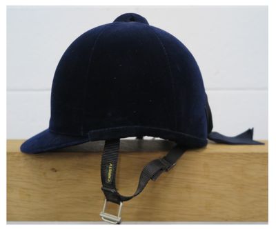 53cm Christys Beaufort, Navy Hunt Cap