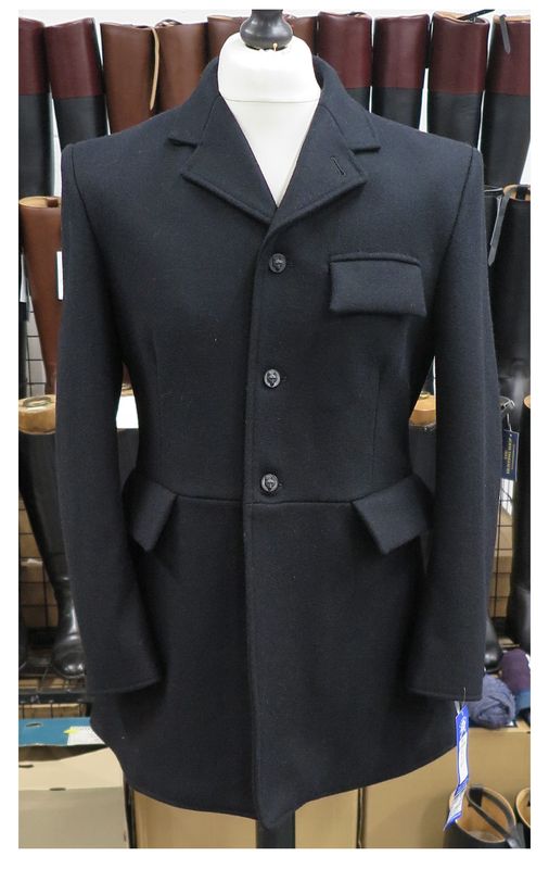 Gents 40" Mears Cottesmore, Black Hunt Coat