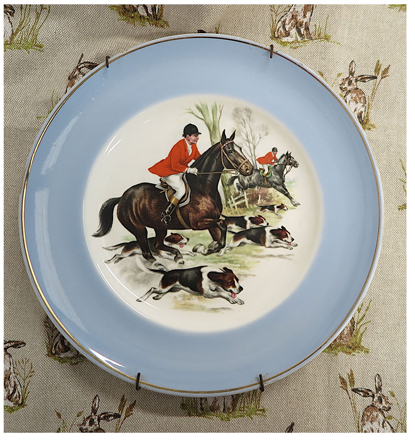 Hunting Scene Plate