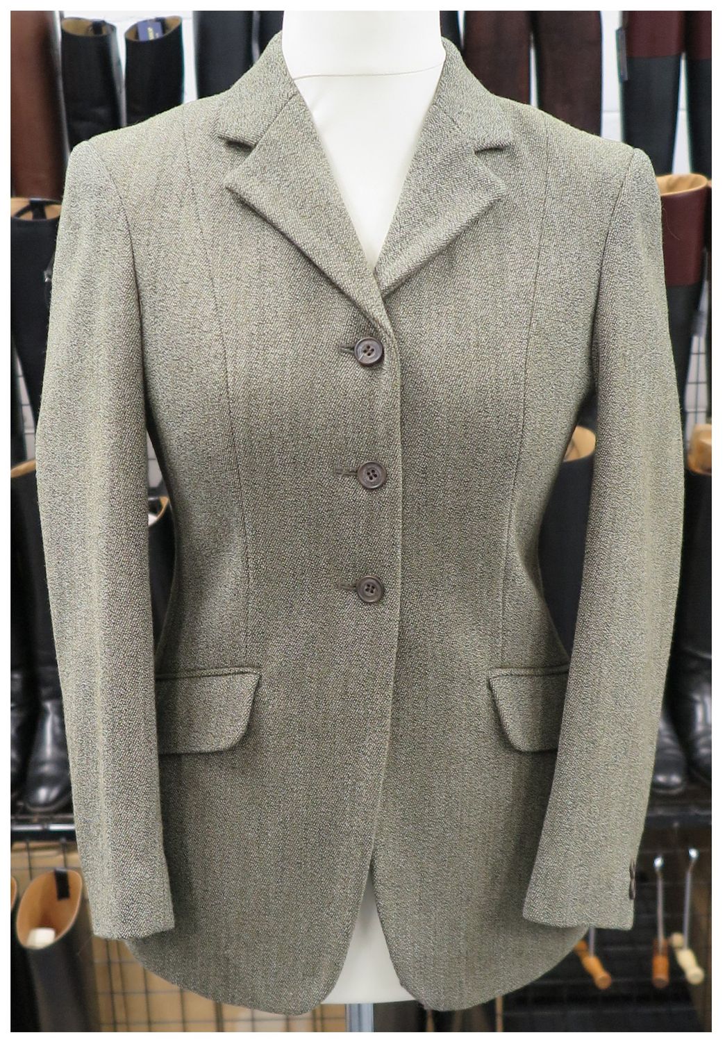 Ladies 34" Mears, Keepers Tweed Hacking Jacket