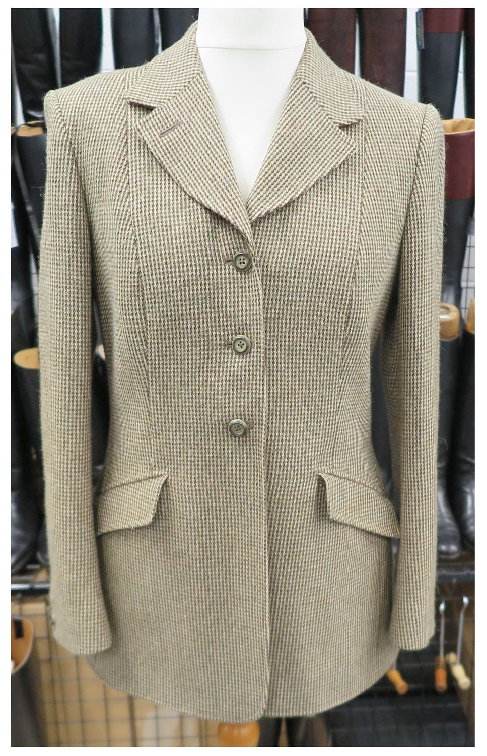 Ladies 36" Harry Hall, Tweed Hacking Jacket