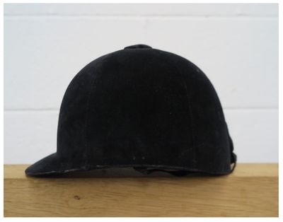 56cm Caldene, Black Hunt Cap