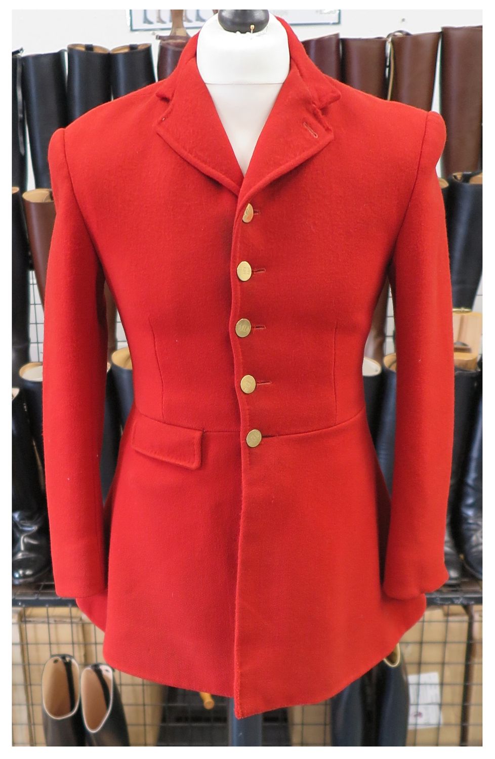 Gents 36", Scarlet Hunt Coat