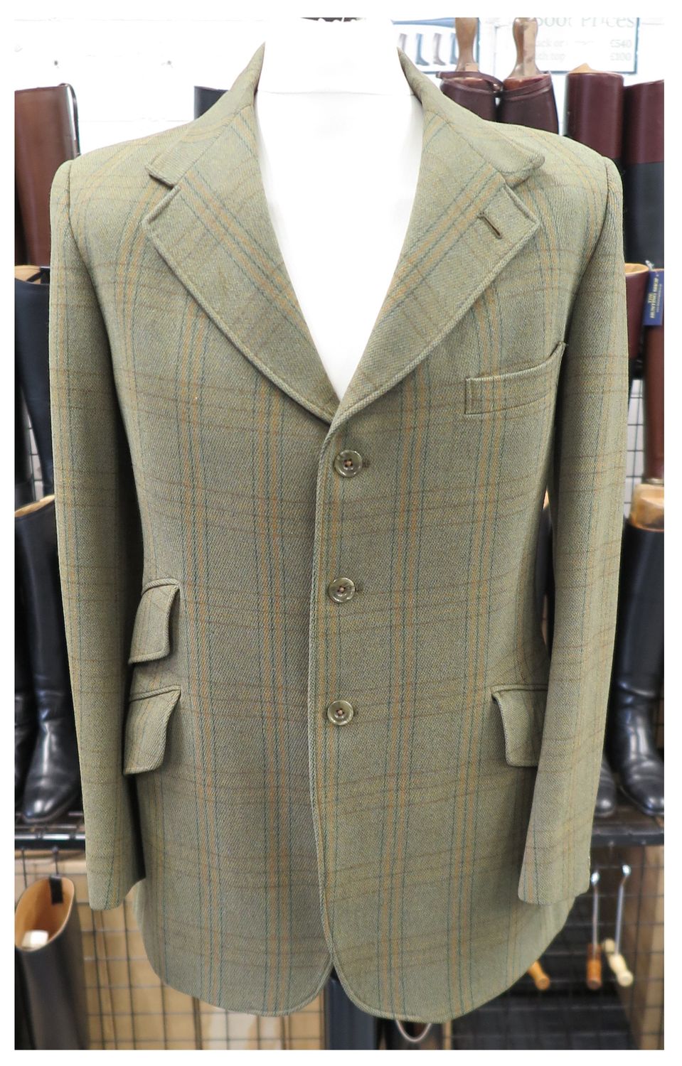 Gents 40" Phillips & Piper, Tweed Hacking Jacket