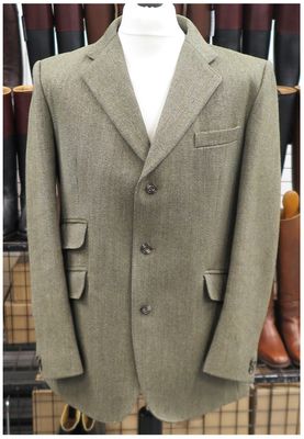 Gents 42" Brook Taverner, Keepers Tweed Hacking Jacket