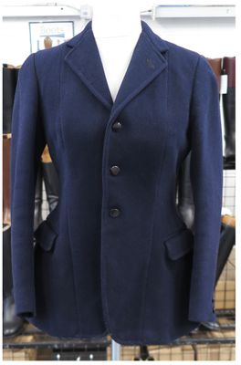 Ladies  38" Huntsman, Navy Hunt Coat