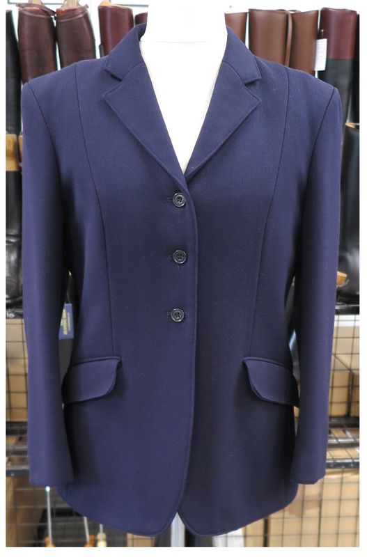 Ladies  40" Mears, Navy Hunt Coat