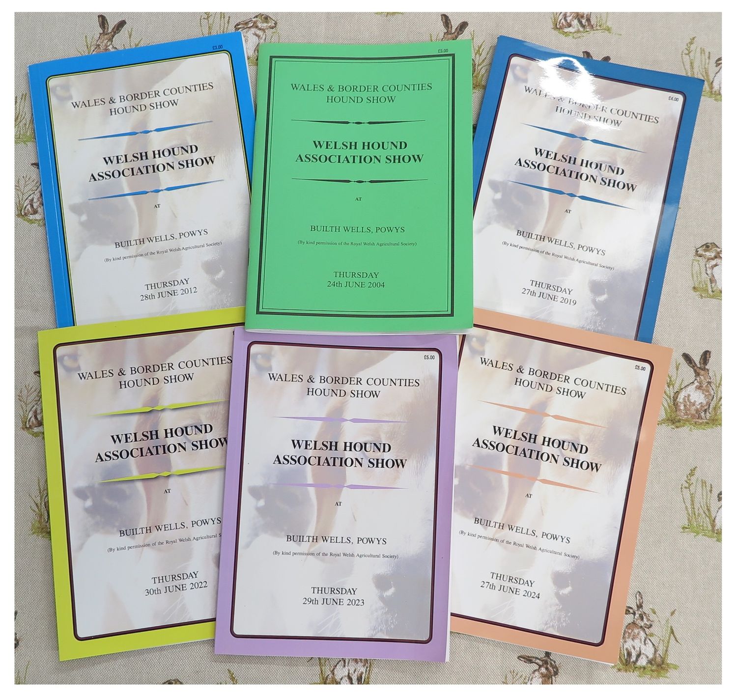 Wales & Border Counties Hound Show Catalogues