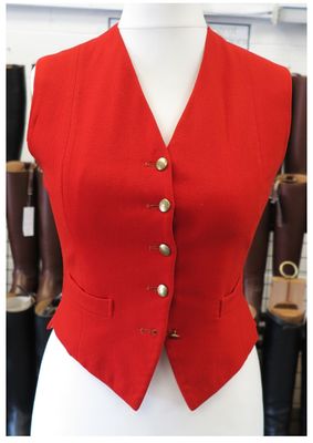 Ladies 32" S.Fisher, Red Waistcoat