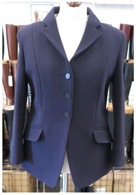 Ladies  40" Drakes, Navy Hunt Coat