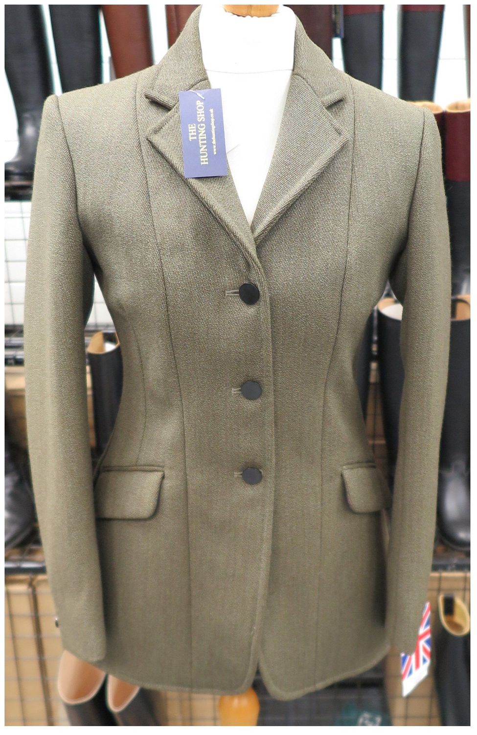 Ladies 32" Kildare, Tweed Hunt Coat