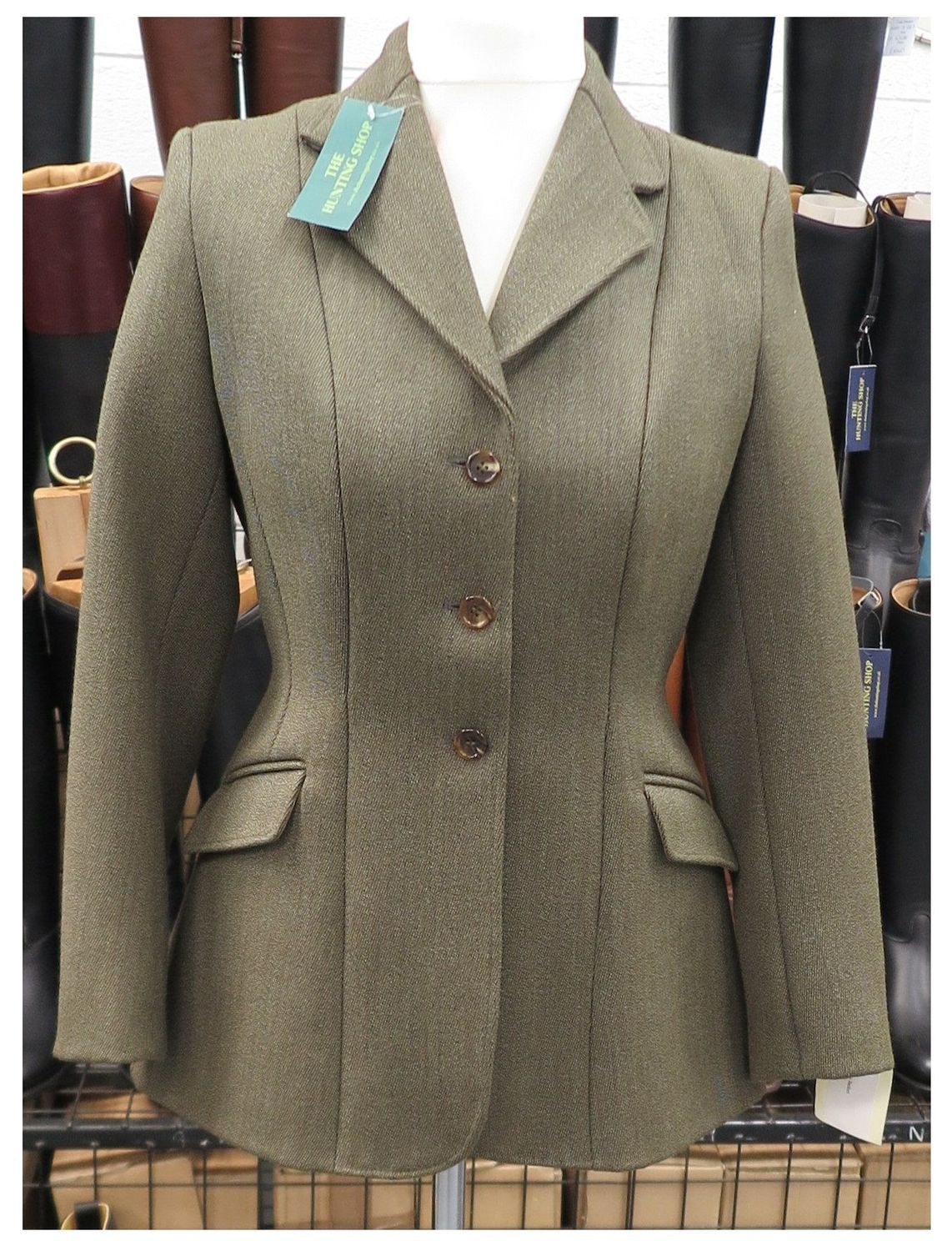 Ladies 36" Ascot, Keepers Tweed Hacking Jacket