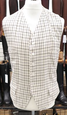 Gents 48", Bernard Weatherill Tattersall Waistcoat