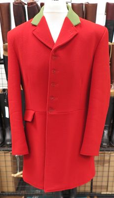 Gents 44" Mears, Scarlet Hunt Coat