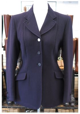 Ladies  36" Harry Hall, Navy Hunt Coat