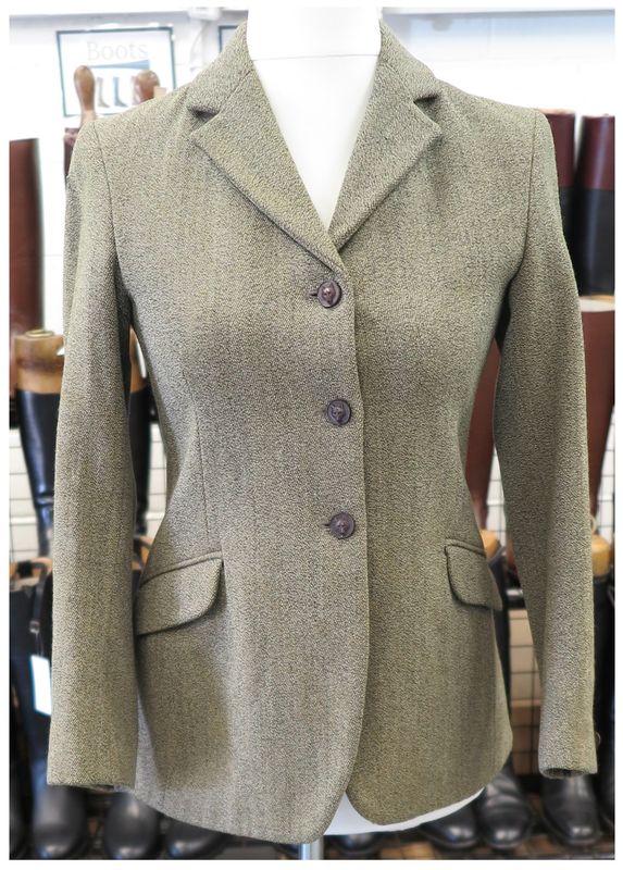 Ladies 32" Harry Hall, Keepers Tweed Hacking Jacket