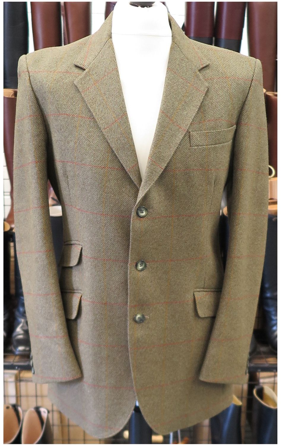 Gents 42" Lynton, Tweed Hacking Jacket