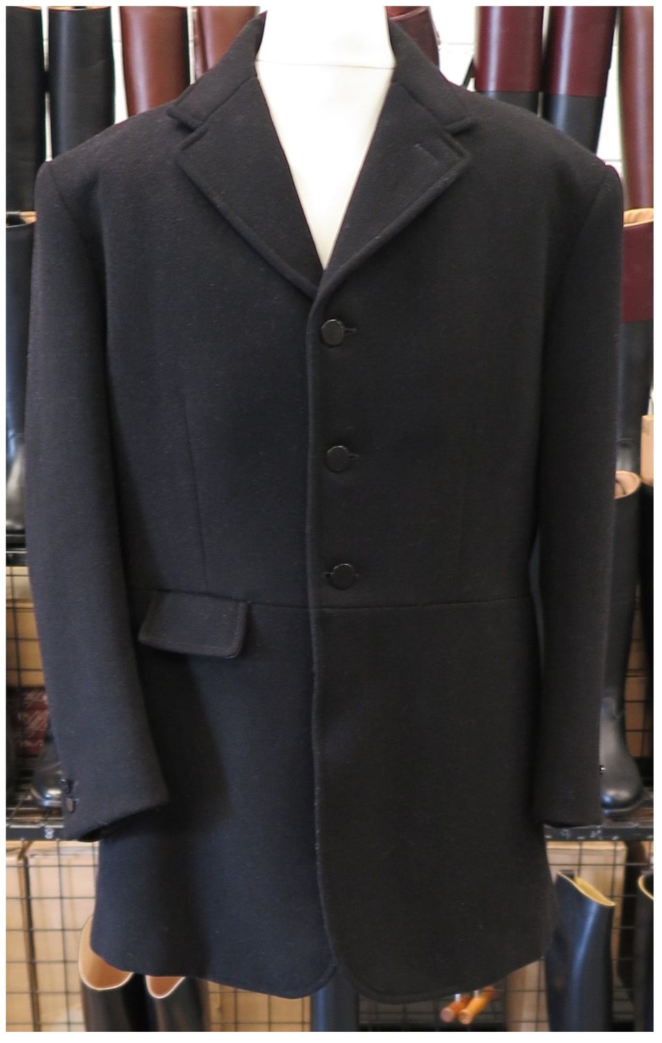 Gents 46" Bernard Weatherill, Black Hunt Coat