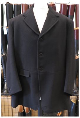 Gents 48" Bernard Weatherill, Black Hunt Coat