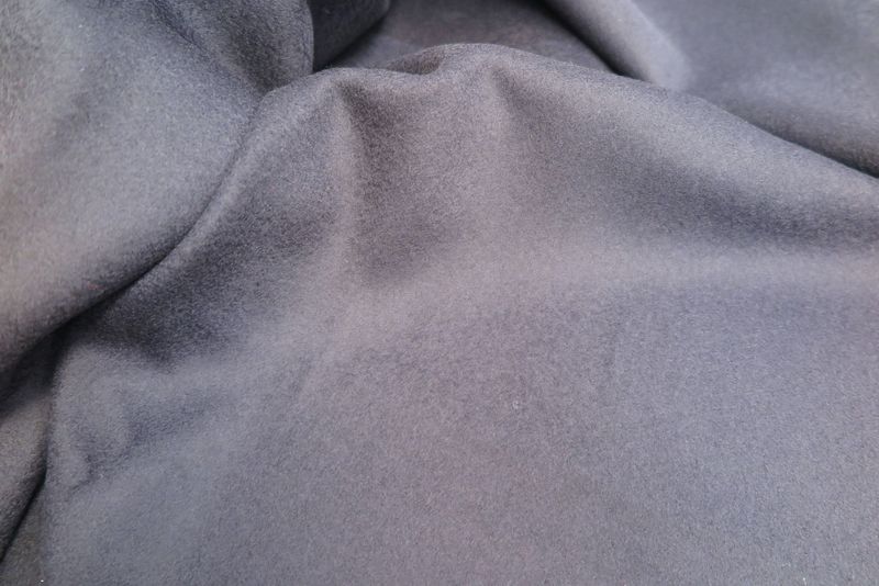 Heavyweight Navy Doeskin Fabric