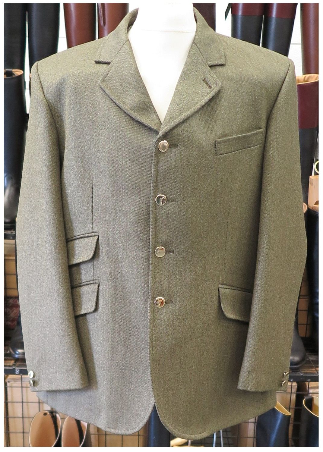 Gents 46" Cheltenham, Tweed Coat