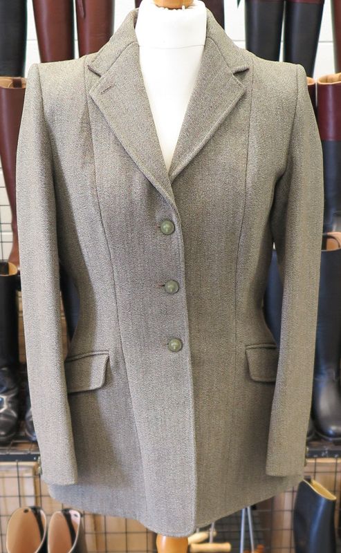 Ladies 36" Derby House, Keepers Tweed Hacking Jacket