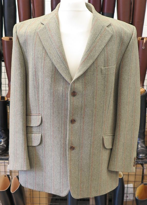 Gents 50" Brook Taverner, Keepers Tweed Hacking Jacket