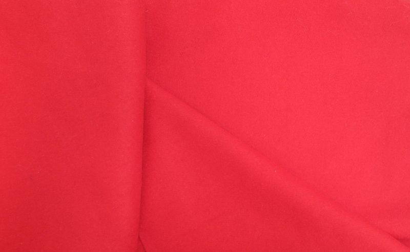 Heavyweight Scarlet Cavalry Twill Fabric