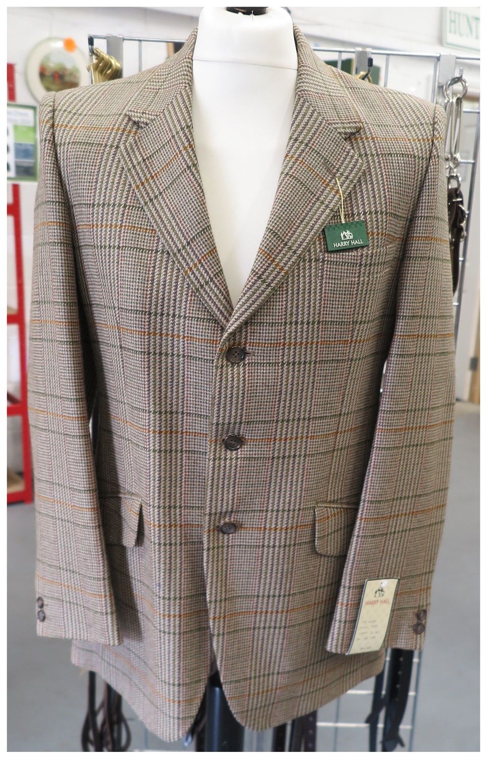Gents 40" Harry Hall, Tweed Hacking Jacket