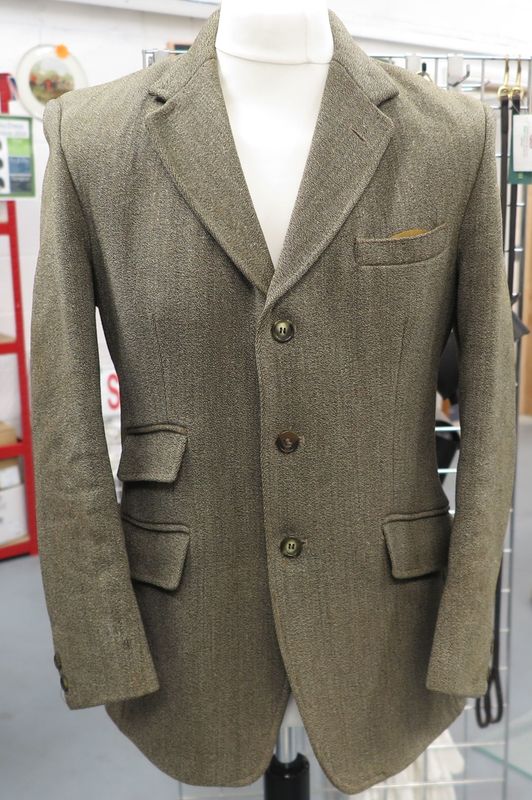Gents 38" Harry Hall, Keepers Tweed Hacking Jacket