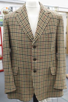 Gents 44" Towe, Vintage Tweed Hacking Jacket