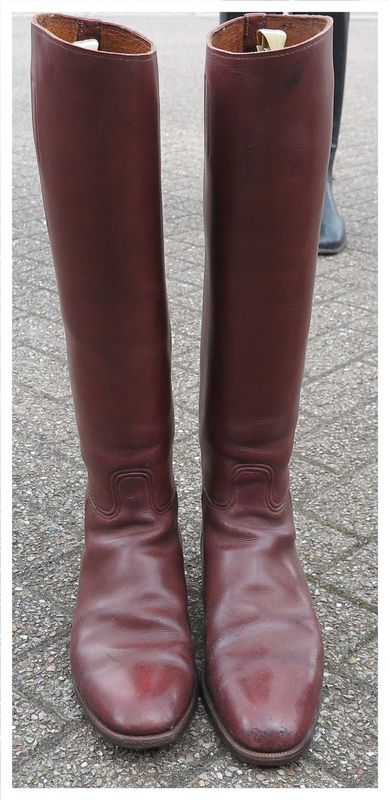 Size 9, Brown Leather Boots