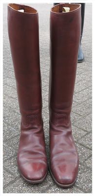 Size 9, Brown Leather Boots