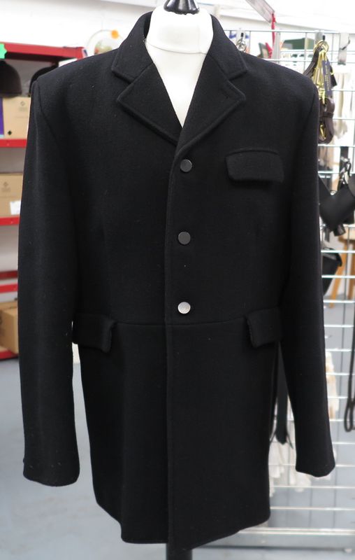 Gents 46" Shires, Black Hunt Coat