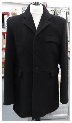 Gents 42" Shires, Black Hunt Coat