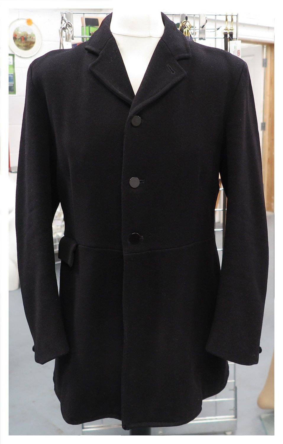 Gents 42" Mears Grafton, Black Hunt Coat