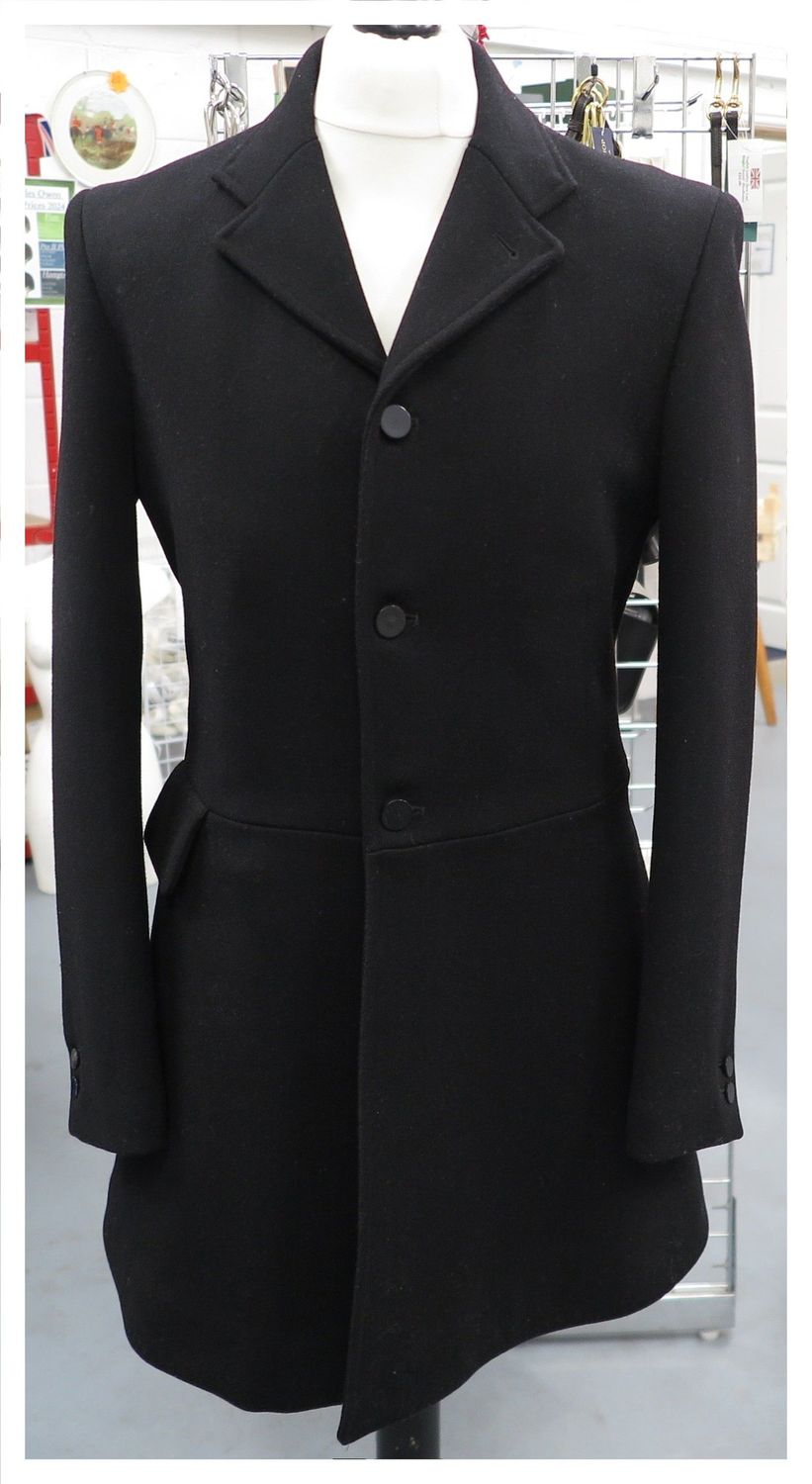 Gents 40" Waterford, Black Hunt Coat